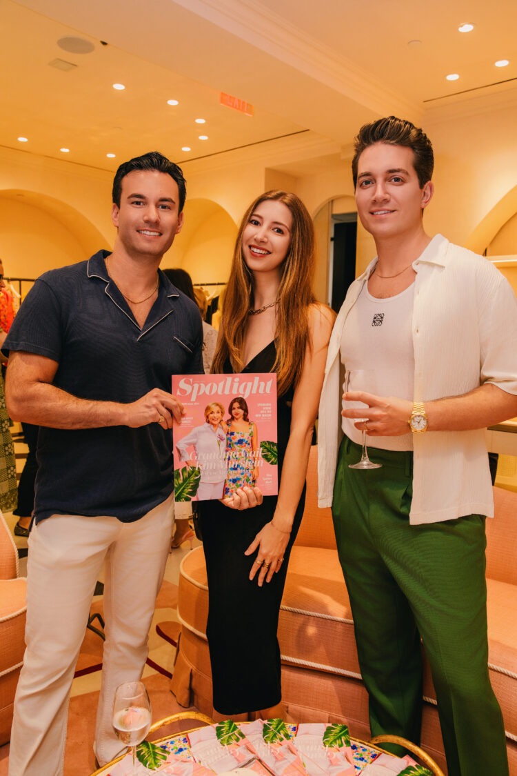 Inside the Spotlight Magazine x Excuse My Grandma Cover Party at Carolina Herrera in Palm Beach