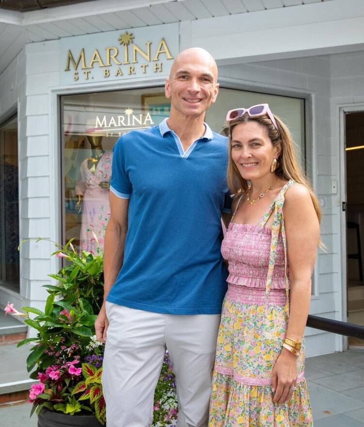 Inside Spotlight’s Sip and Shop at Marina St Barth in Southampton