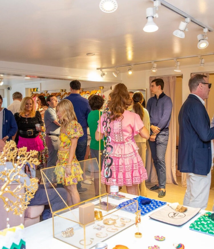 Inside Spotlight’s Sip and Shop at Marina St Barth in Southampton