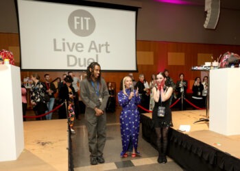 Inside FIT’s First-Ever Live Art Duel in NYC