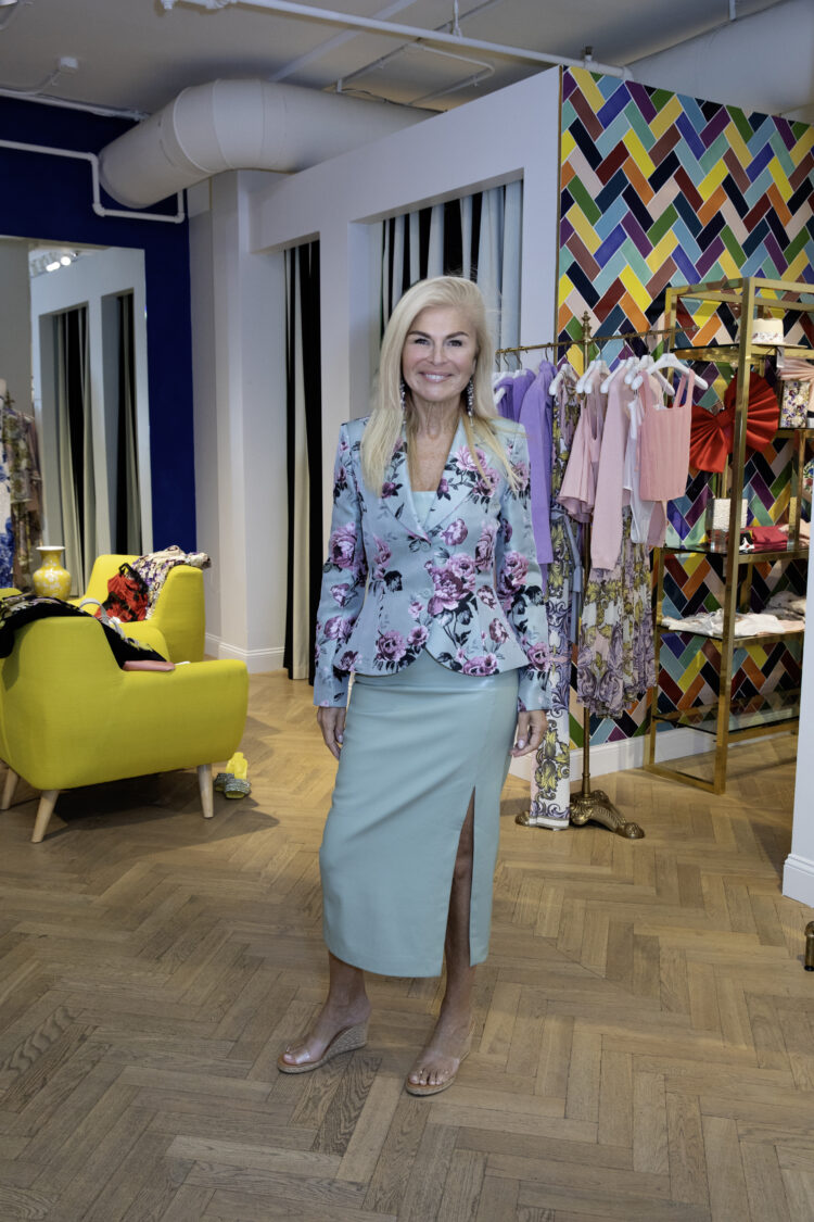 Sydney Sadick and Sylvia Hemingway Host Summer Happy Hour at Alice + Olivia in Support of the Southampton Arts Center