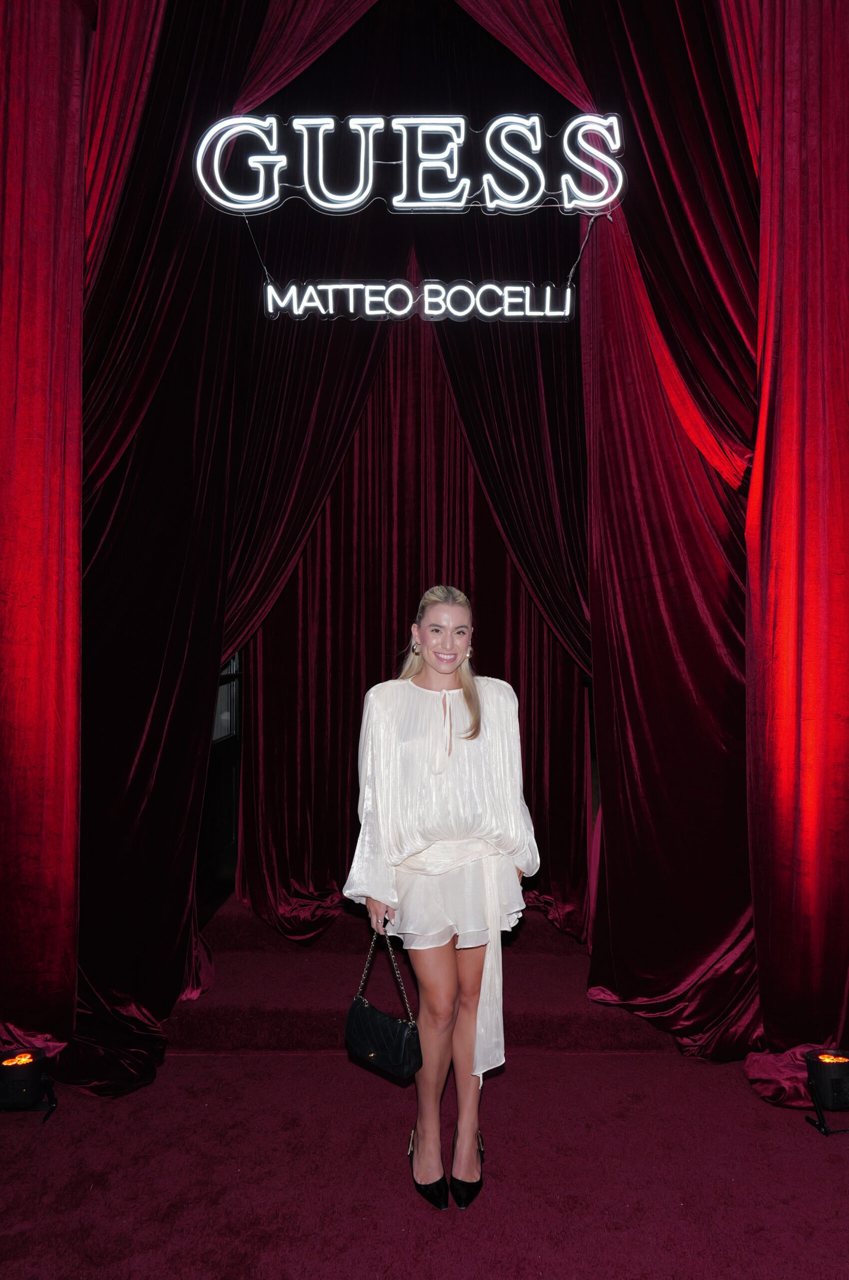 NEW YORK, NEW YORK - SEPTEMBER 10: Chase Buckley attends Matteo Bocelli Live at GUESS Soho on September 10, 2025 in New York City. (Photo by Craig Barritt/Getty Images for GUESS)
