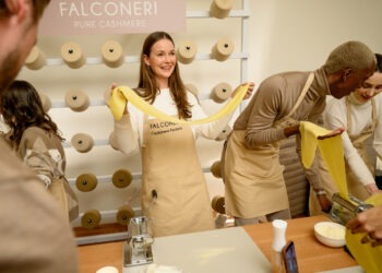 Falconeri Celebrates Cashmere Factory Winter Collection in New York