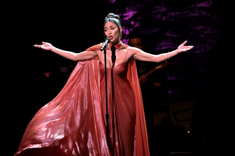 WEST PALM BEACH MAR 6  Nicole Scherzinger performs at The Kravis Center Gala in West Palm Beach, Florida on March 5, 2026.  (Photo by Ron Elkman/Imagn Images)