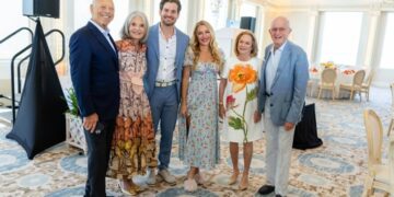 Martin & Marlene Silver, Conrad Clevlin, & Hayley Paige and Bonnie & Tom Strauss, Courtesy of CAPEHEART