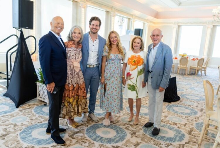Martin & Marlene Silver, Conrad Clevlin, & Hayley Paige and Bonnie & Tom Strauss, Courtesy of CAPEHEART