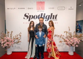 Spotlight Magazine Celebrates 5th Anniversary and Memorial Day Issue With Hilaria Baldwin in Tribeca