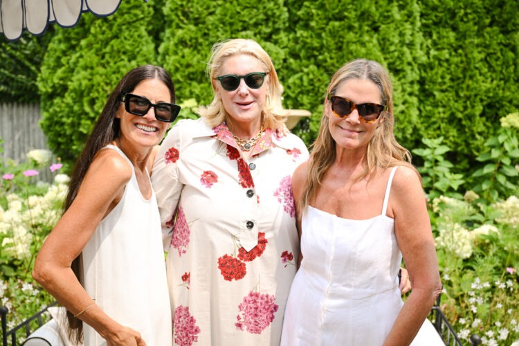 Elizabeth Saltzman, Sara Handreke, Aerin Lauder Credit: BFA | David Benthal