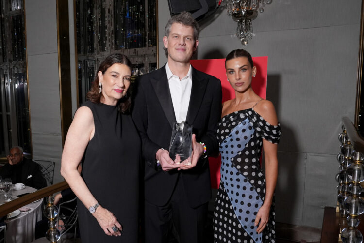 Maryanne Grisz, Wes Gordon, and Paige Paul Photo by Sean Zanni/Patrick McMullan via Getty Images